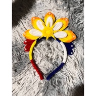 Buwan ng Wika Handmade Fuzzywire Headdress Sinag ng Araw