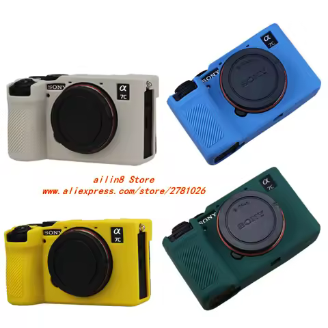 Camera casing for SONY Alpha7CR，7CII ILCE-7C Alpha6400，6300，6100，5100，5000 Camera bag Silicone cover