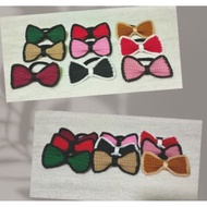 Crochet Bow Hair Tie