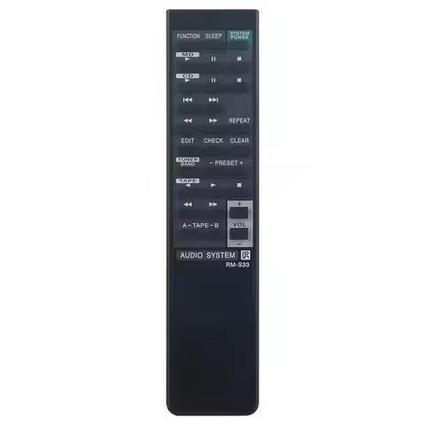 RM-S33 Remote Control for Sony Audio System HCDH801 MHC701 MHC-701 MHC-801 MHC-S30 MHC801 MHCS30 STD