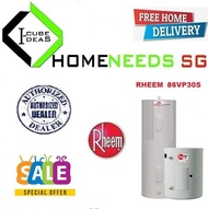 RHEEM 86VP30S  ELECTRIC STORAGE WATER HEATER