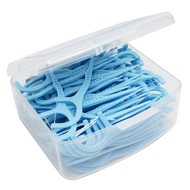 Sunny Doll Dental Floss Stick 100pcs Ultra-Fine Interdental Disposable Toothpick Made in Taiwan Read