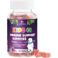 [sgstock] Nature's Nutrition Kids Immune Support Gummies with Vitamin C, Echinacea and Zinc - Childr