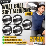 Fits Wall Ball 5kg - Gym Fitness Ball - Medicine Ball - Slam Ball