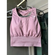 Purple Gymshark Exercise Shirt