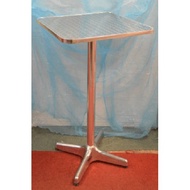 Bar Table, square, table top can be folded, size 60cm W x 60cm L x 100cm H