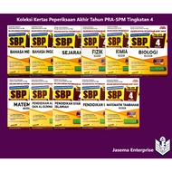 Koleksi Kertas Peperiksaan Akhir Tahun SBP PRA-SPM Tingkatan 4 Bm | English | Sejarah | Matematik Ta