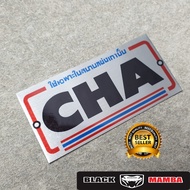 EMBLEM KNALPOT RACING MERK CHA