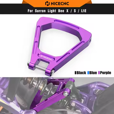 NICECNC For Surron Light Bee X S L1E Reinforced Shock-absorbing Triangle Bracket For Segway X160 X26