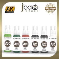 AK Interactive INK AK11225 AK11226 AK11227 AK11228 AK11229 AK11230 Acrylic Paint 17ml (3rd Generatio