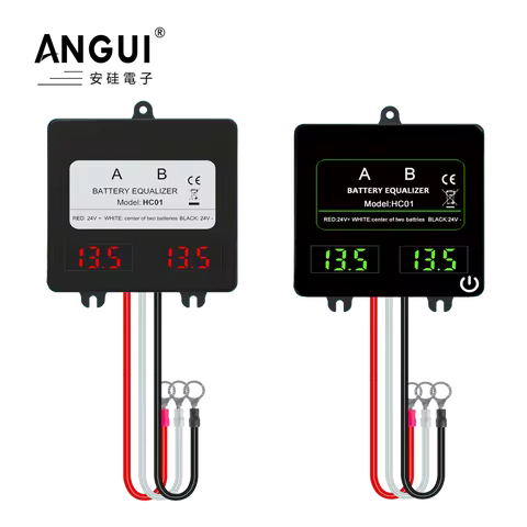 ANGUI HC01 Battery Equalizer Lead Acid Batteries Voltage Balancer Lead acid Battery Charger Regulato