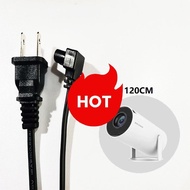 HY300 HY320 Projector 1.2m Original AC Power Cord Extension Cable EU US Plug