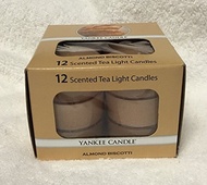 Almond Biscotti Yankee Candles Scented Tea Lights (Box of 12)