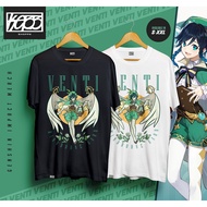 HOT - Mẫu áo thun Genshin Impact - Venti  độc đẹp giá rẻ cổ tròn tay ngắn