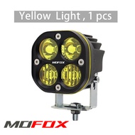 MOFOX D1 Laser Gun LED Mini Driving Light Auxiliary Light For Motorcycle Car 4000lm 40W Waterproof M