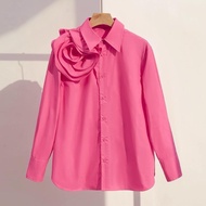 KEMEJA WANITA BUNGA KATUN JEPANG PREMIUM