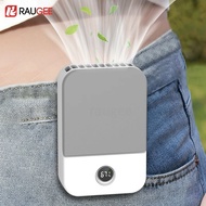 Portable Waist Fan Outdoor Mini Hanging Neck Fan 3 Gear Strong Wind Bladeless Waist Neck Fan Air Coo
