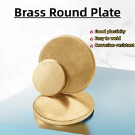 H62 Brass Circular Plate Round Copper Sheet Copper Gasket 0.3/0.5/0.8mm Solid Circular Copper Plate 