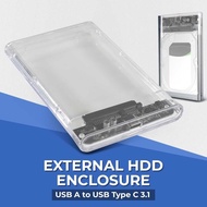 (PAY ON DELIVERY) WTZ External HDD Enclosure 2.5 Inch USB A to USB Type C 3.1 - WTZ-31