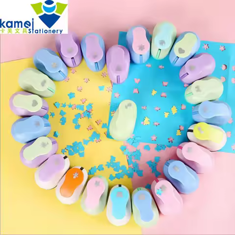 27 kind 0.8cm DIY Paper Printing Card Cutter Scrapbook Shaper small Embossing device Hole Punch Kids