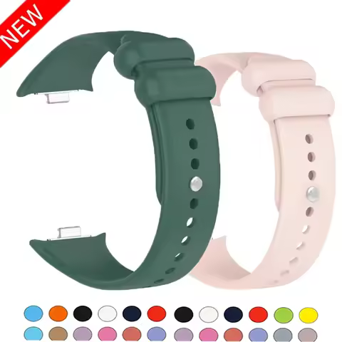 Official Sport Silicone Strap For Redmi watch 4 Smart Watch WristBand Redmi watch 4 Bracelet Band Wa