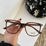 TR90 Square Frame Female Korean Version Anti-Blue Light Glasses Can Be Equipped with Myopia Plain Fa