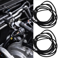 Car Windshield Washer Spray Hose - 334cm, Black - Nylon Plastic Spray Pipe - for VW Beetle Golf Jett