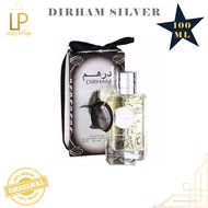 DIRHAM SILVER Eau de Parfum 100ml BY Ard Al Zaafaran Perfumes 100% AUTENTIC PERFUME SPRAY