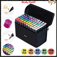 Market679 Touch Art Markers Brush Pen Warna Drawing Art Supplies Touch Pen Set Twin Tip Marker Pen C