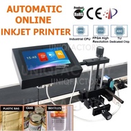 Automatic Online Expiry Date Inkjet Printer Batch Conveyor Auto Line Production Printing Industrial Coder Coding Machine