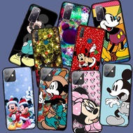TPU Casing Huawei Y6P Y6 Pro 2018 2019 Y62018 Y8P Soft Silicone Black Print C5-LB19 Christmas Mickey Minnie Mouse Cartoon Phone Cover Case Fashion