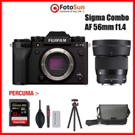 Fujifilm X-T5 + Sigma lens combo 16mm / 30mm / 56mm