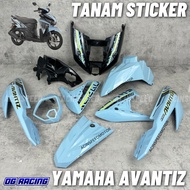 2024 YAMAHA AVANTIZ COVERSET BABY BLUE/ PUPRLE/ BIRU/ EGO AVANTIZ BIRU COVER SET/ EGO AVANTIS Covers