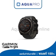Garmin Fenix 8 51mm Sapphire Solar Carbon Gray Black Ti Black-Pebble Gray Band ประกันศูนย์ไทย 2 ปี