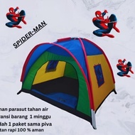 ASGARA Tenda Anak lipat mega Combo super besar 4 Karakter Spiderman, BoBoiBoy, Hello Kitty, LOL Surp