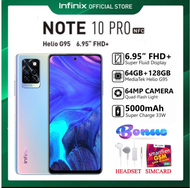 HP INFINIX NOTE 10 PRO RAM 8 GB ROM 128 GB Ex-Sein Garansi - Like New