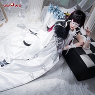 In Stock UWOWO Genshin Impact Columbina Fatui Harbingers Damselette Snezhnaya Cosplay Costume Hallow