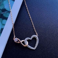 สร้อยคอ Swarovski Infinity Heart Necklace สวารอฟสกี้ สวารอฟ ของขวัญ ของแท้ 100% พร้อมส่ง