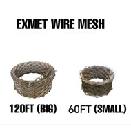 1roll x Exmet 3 x 60ft Brick mesh/1roll x Exmet 3 x 20ft Brick mesh