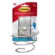 3M - 無痕浴室金屬風筒架