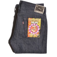 SAMURAIJEANS   S710XX19oz-20NE Slim Straight 19oz Year of the Rat Model