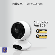 HOUM Adjustable Airflow & Compact Air Circulation Fan C6/C8/C8DC