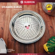 SUBRON Steamer Alas Kukus Besar 34cm Tebal Tatakan Kukusan Wajan Panci Stainless