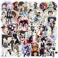 10/50Pcs Anime Stickers Bungou Stray Dogs Graffiti DIY Vinyl Decals for Laptop Suitcase Japanese Cartoon Kid Gifts Toys