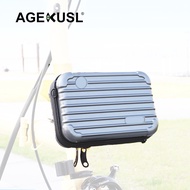 AGEKUSL Bike Basket Bag Front Rack Pack Carrier Bags For Brompton 3 Sixty Pikes United Trifold Folding Bicycle