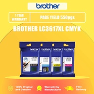 Brother LC3617 Original Yellow Ink MFC-J2330dw/J2730dw/J3530dw/J3930dw LC-3617