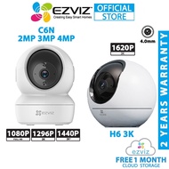 EZVIZ C6N 2MP 3MP 4MP H6 3K 5MP Pan & Tilt WiFi Home Security CCTV IP Security Camera Smart Motion T
