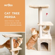 KAYU Pet & CO | Full Wood! Cat TREE Persian CAT TREE CAT TREE CAT House Scratch CAT CONDO