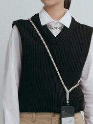 Yoggle Pro2 手機側背帶 可換繩【原創設計】灰粉紅色The McQueen