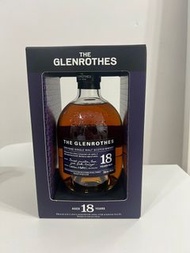 包順豐站或智能櫃運費/九龍區免費送貨  THE GLENROTHES 18 YO 格蘭路思 18年 700ML